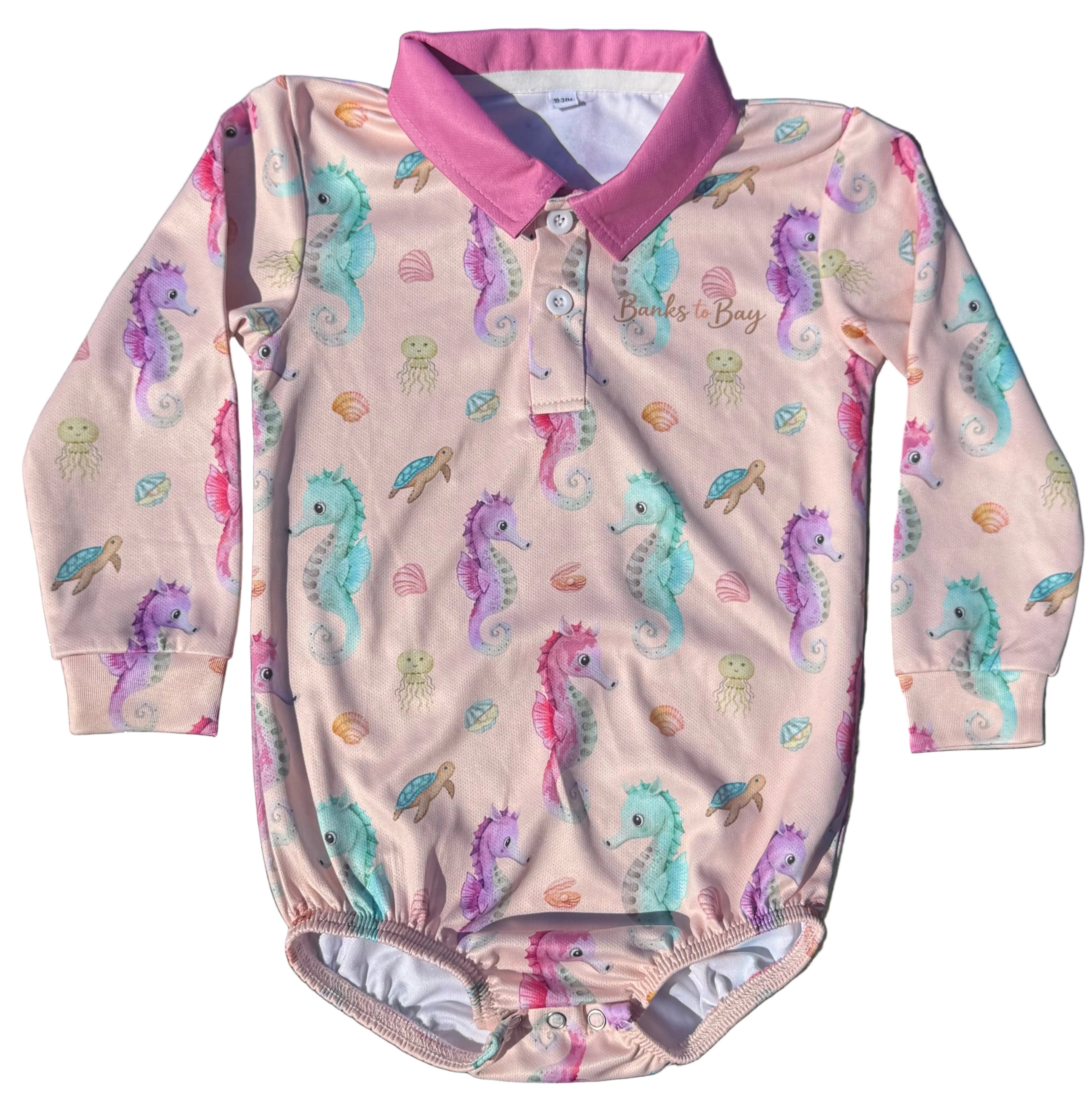 Seahorse Baby Romper