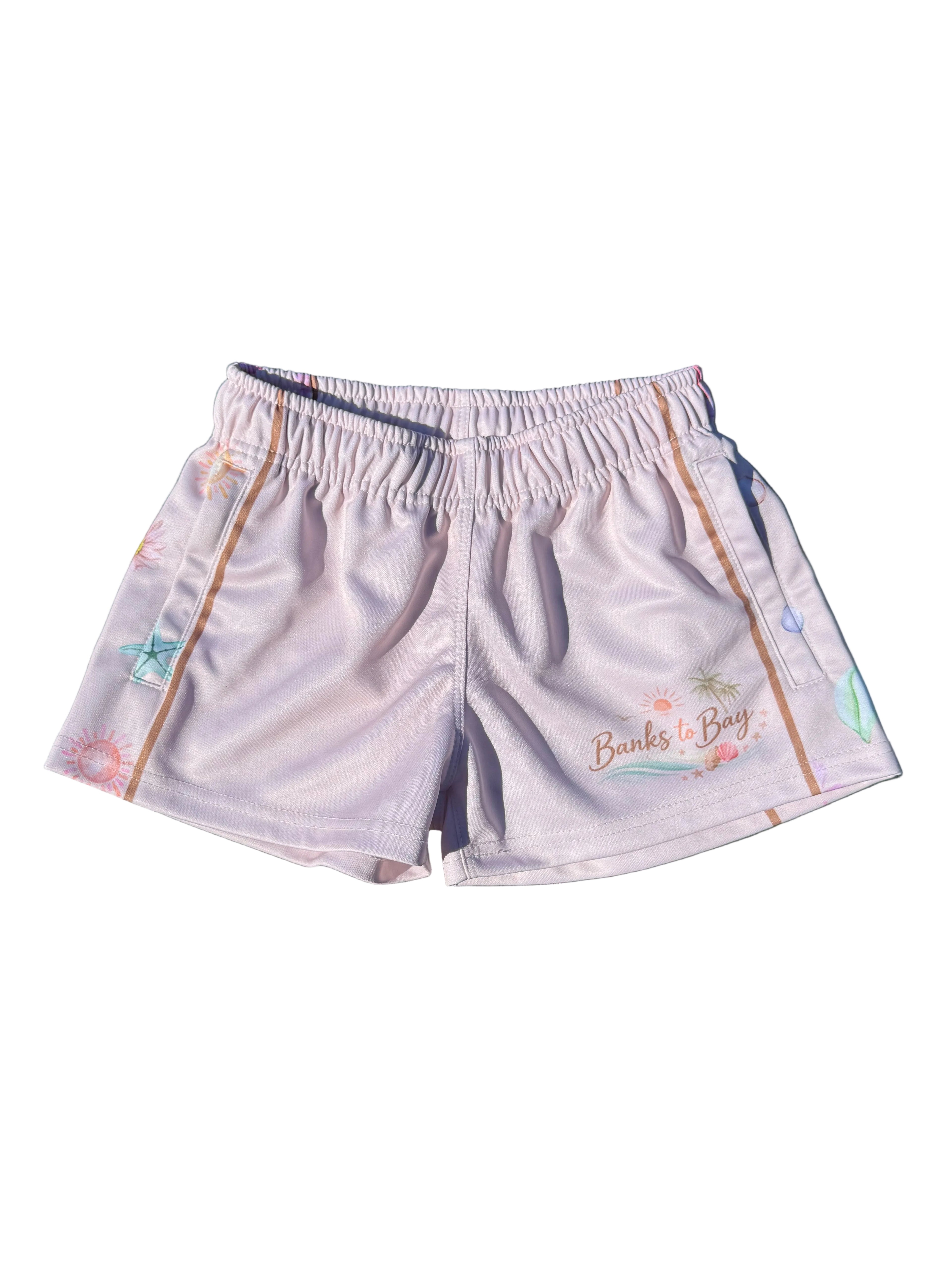 Blush Coastal Shorts