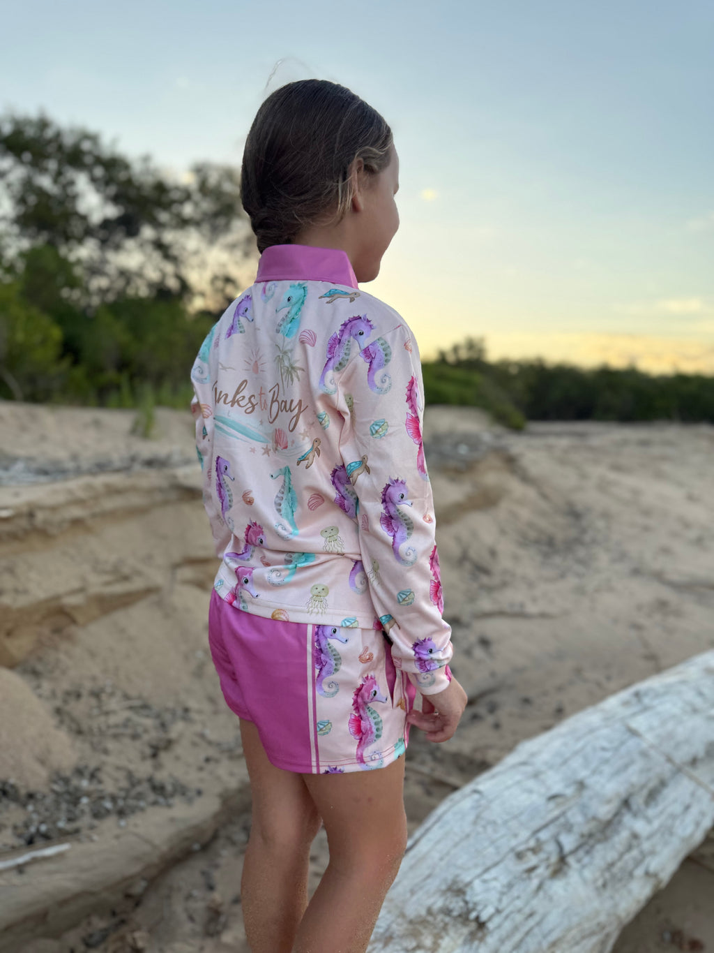 Seahorse Pink Shorts